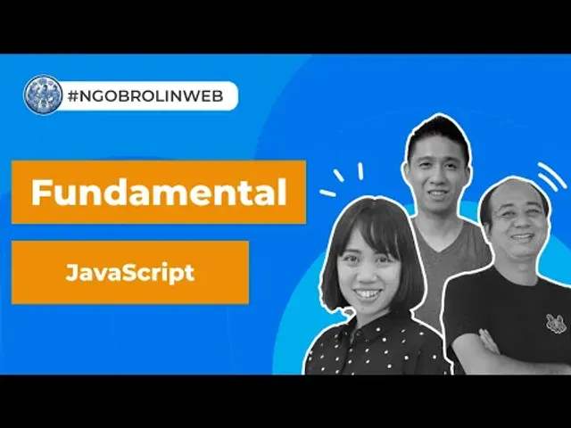 Fundamental JavaScript - Ngobrolin WEB
