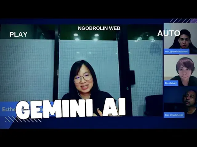 Ngobrolin Gemini AI bareng @EstherIrawati - Ngobrolin WEB