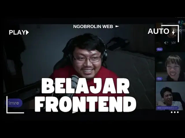 Ngobrolin Pengalaman Frontend @imrenagi -  Ngobrolin WEB