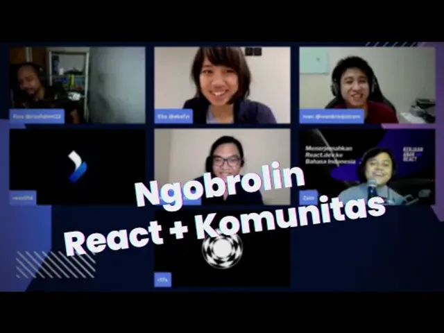 Ngobrolin React+Komunitas - Ngobrolin WEB ep32