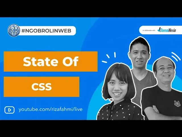 State of CSS - Ngobrolin WEB