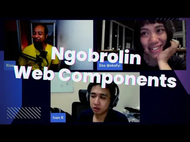 Ngobrolin Web Components - Ngobrolin WEB Ep10
