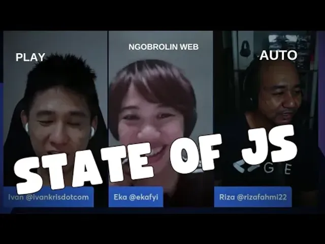Ngobrolin State of JS Bagian 2 - Ngobrolin WEB