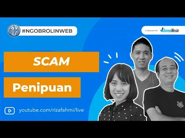 Scam dan Penipuan - Ngobrolin WEB
